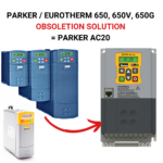 Eurotherm 650 upgrade to Parker AC20