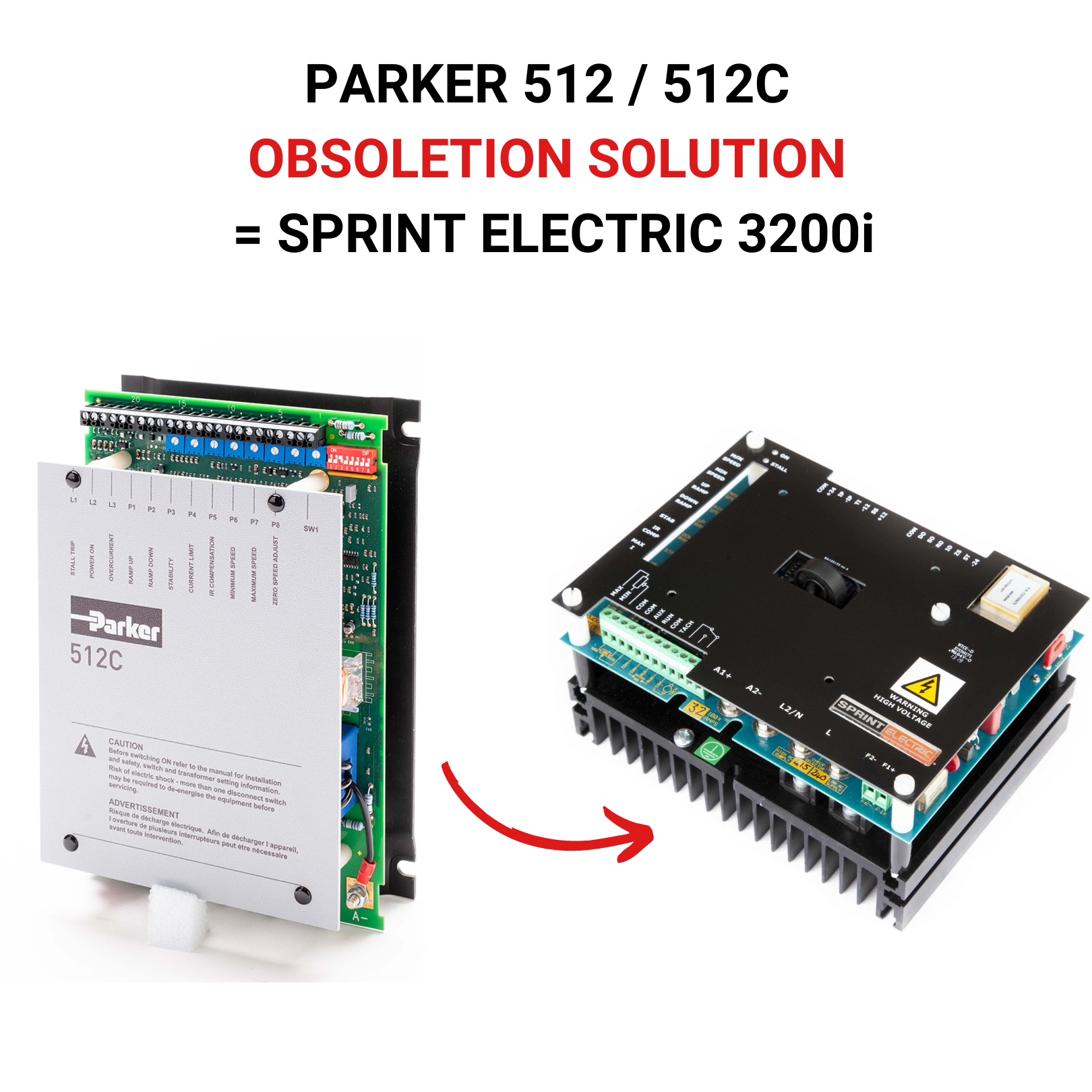 Parker 512 obsoletion solution with Sprint Electric 3200i