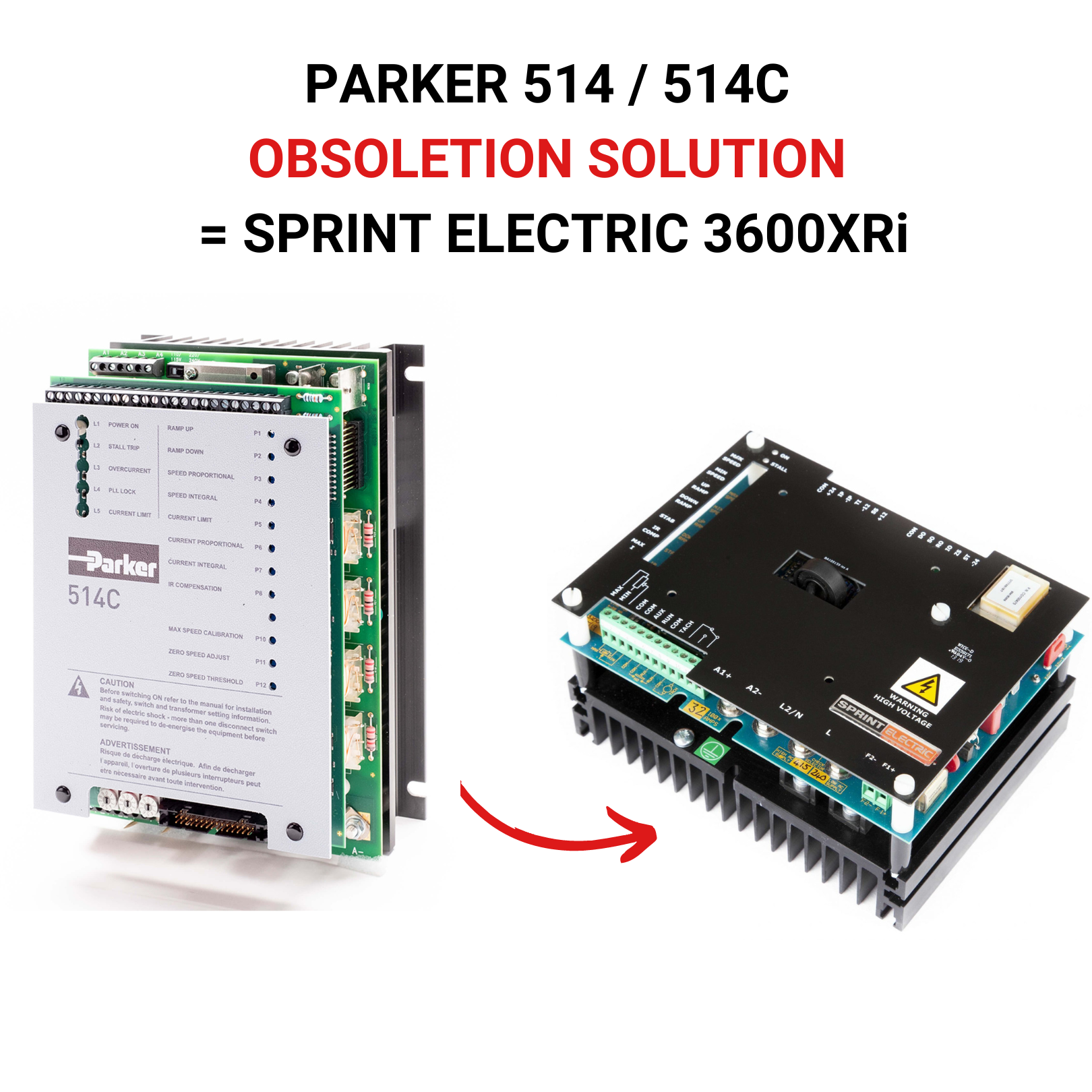 Parker 514 obsoletion solution is Sprint Electric 3600XRi